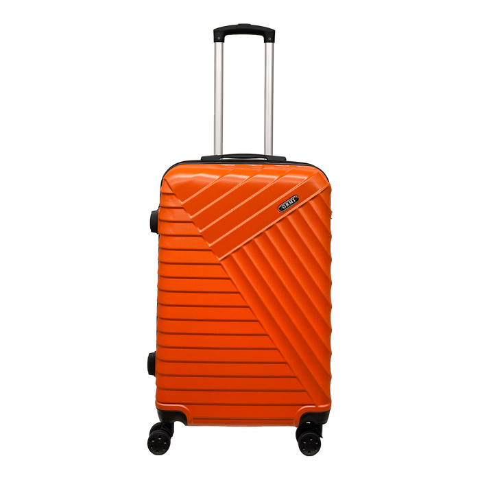 Vickens -sarja: 2 jäykkää matkalaukkua ABS - 55 cm: n käsimatkatavaroissa ja keskimäärin 65 cm matkalaukku