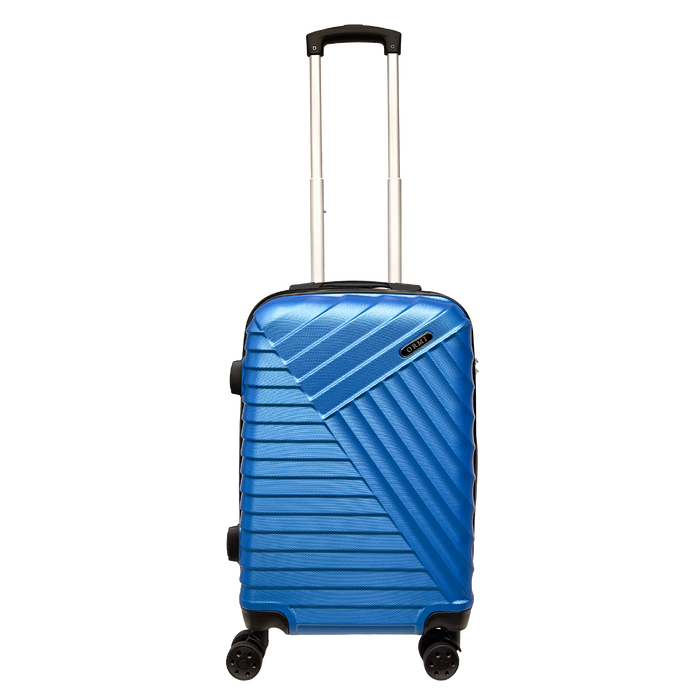 Ormi DuoLine Stor Handbagage 55x37x22cm i ABS, ultralätt, 4 självständiga 360° hjul - Incheckningsväska