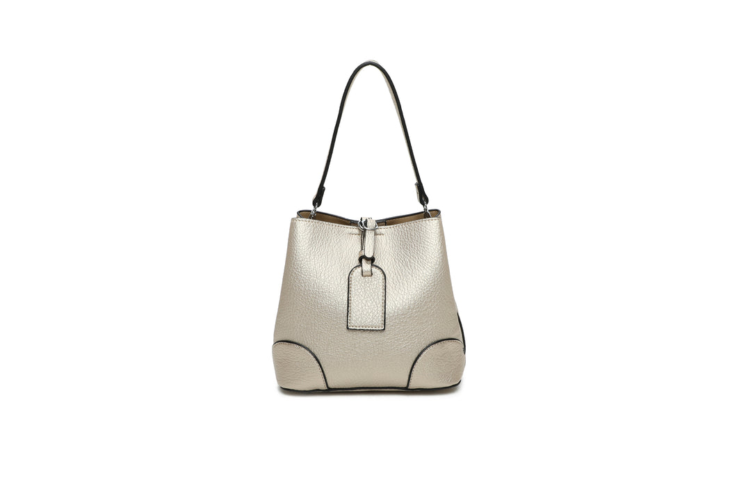 Vivato - Elegant shoulder bag for leather in PU - 22 x 20 x 12 cm