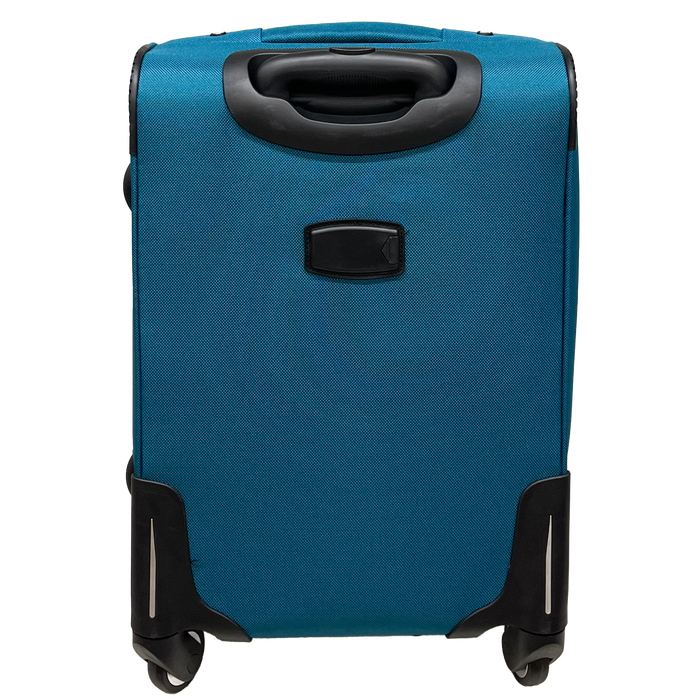 Indstilling af kufferter Semi -Rigid Expandable Hand Bagage + Medium kuffert - Stødfast stof og resistent