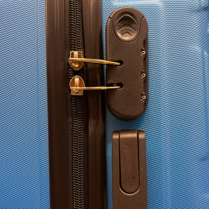 Koffer -Satz 2 Teile: Handgepäck + Ultra -leichte durchschnittliche durchschnittliche Koffer in ABS