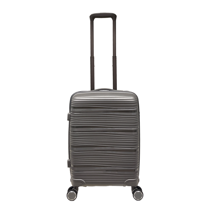 2 -Stück Koffer Set lebendiger Voyager: Handgepäck + mittelpolypropylen -Kofferwiderstand gegen integriertes TSA -Vorhängeschloss