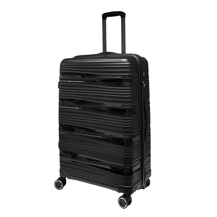 Großer stoßfester Koffer aus Polypropylen mit integriertem TSA-Schloss