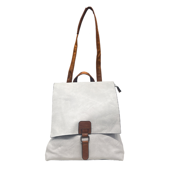 Mochila transformable 2-en-1: estilo vintage, bolsa de doble uso con correa para el hombro y mochila