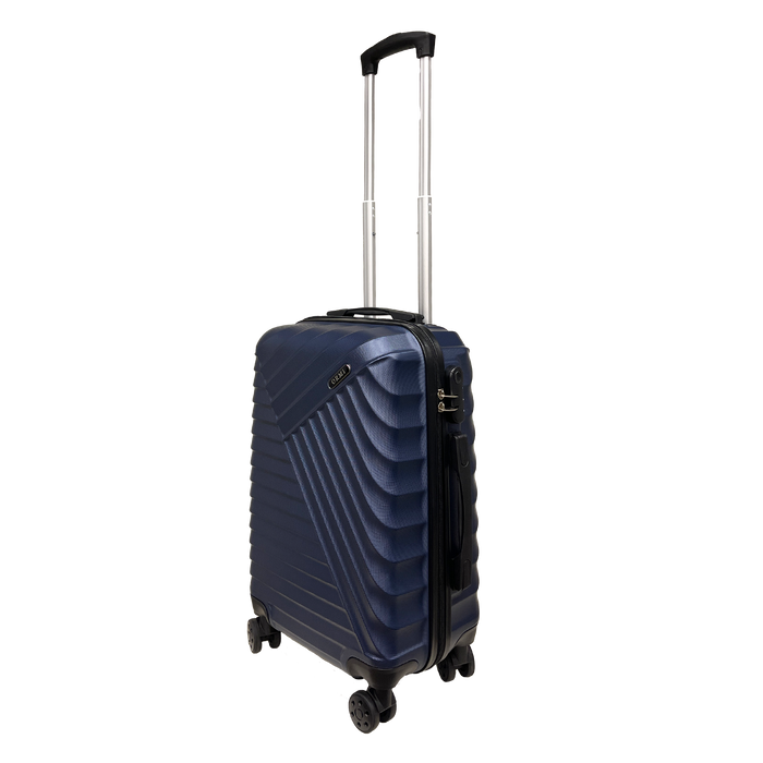 Ormi DuoLine Grote Handbagage Harde Reiskoffer 55x37x22 cm Ultralicht in ABS met 4 360° Roterende Wielen - Ingecheckte Bagage