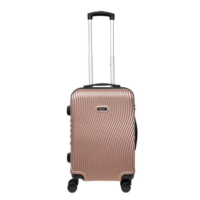 Ormi WavyLine Stort Handbagage 55x40x22,5 cm | Ultralätt i ABS-material | 4 Roterande 360° Hjul