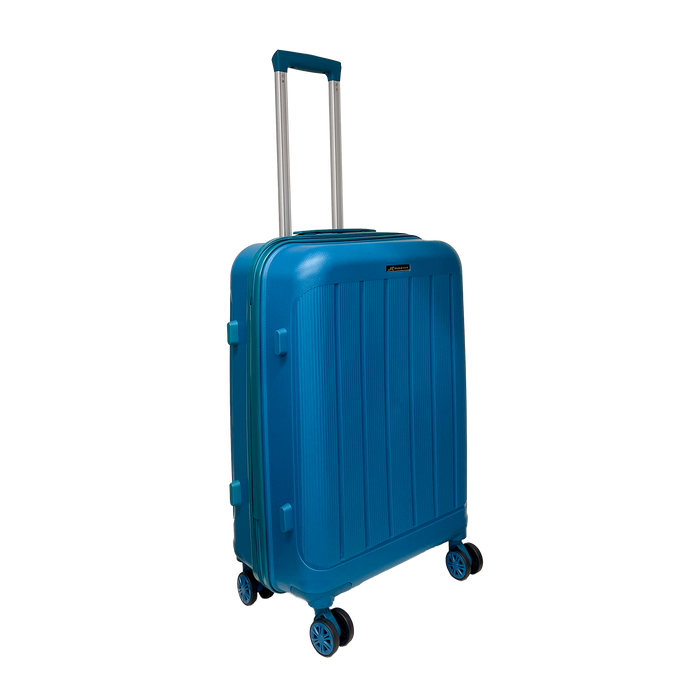 Genomsnittlig mjuk polypropylen Suitcase 65x43x27cm med TSA Trolley Trolley högkvalitativ ljuskvalitet