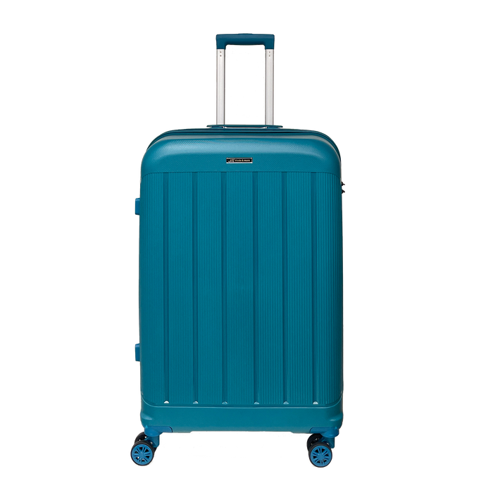 Stor blød polypropylen kuffert lys 74x50x30cm med TSA -lås