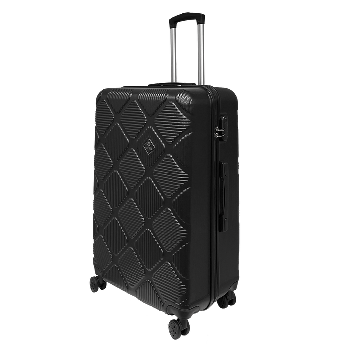 Ormi Diamond Lux: Large suitcase 75x50x30 cm, Hardshell and ultra-lightweight, 8 dynamic 360° wheels