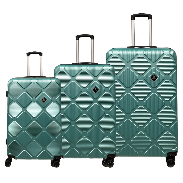 Conjunto de Malas de Viagem Ormi Diamond Lux - Leve, Resistente e Elegante | Inclui 3 Malas
