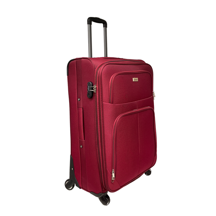 Gran maleta Expandible Semi -rígida Hollow 75x48x30/35 cm - tela a prueba de choques y resistente