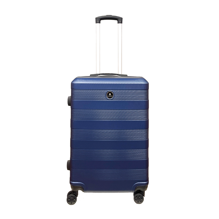 OSSO Gennemsnitlig kuffert Stiv vogn 65x45x25 cm ultra lys i ABS med 4 drejelige hjul 360 °