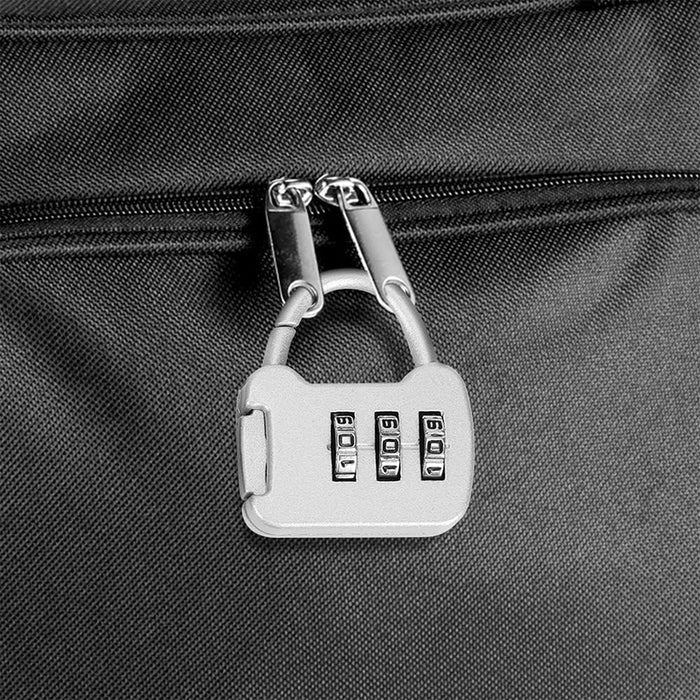 3 -digit kombinationslås pr. Kuffert, bagage, rejsetaske og rygsække