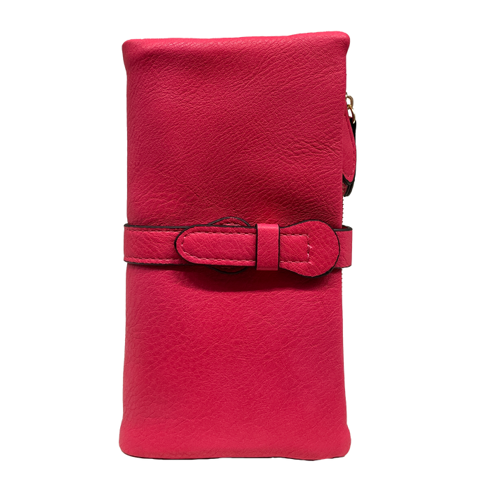 Just Glamor -Portafoglio Designer with zip and functional compartments
