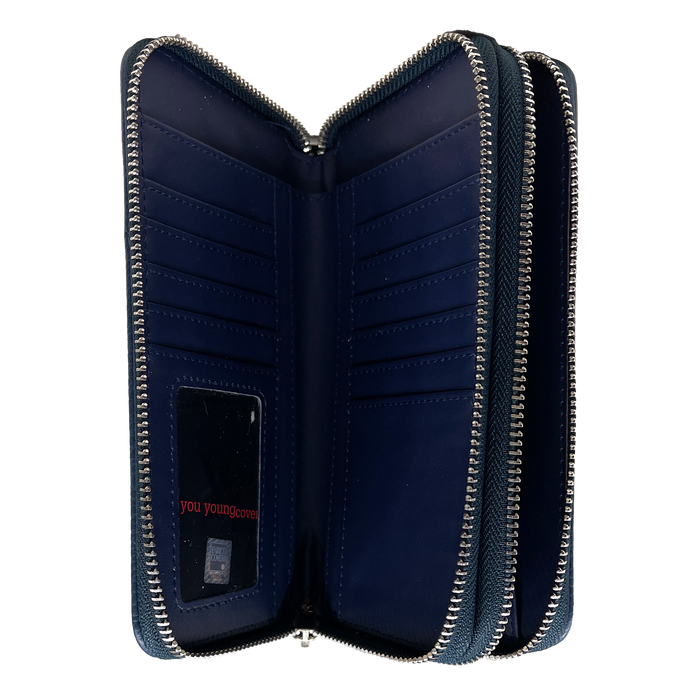 You Young Coveri Blue Premium Willet con compartimentos múltiples: segura y elegante