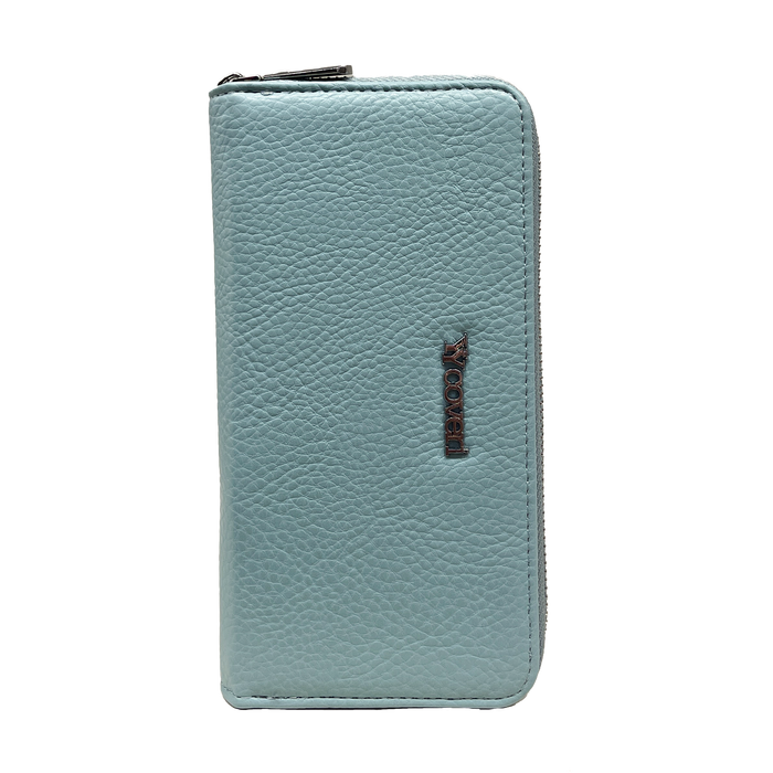 You Young Coveri Blue Premium Wallet avec des compartiments multiples - sûr et élégant